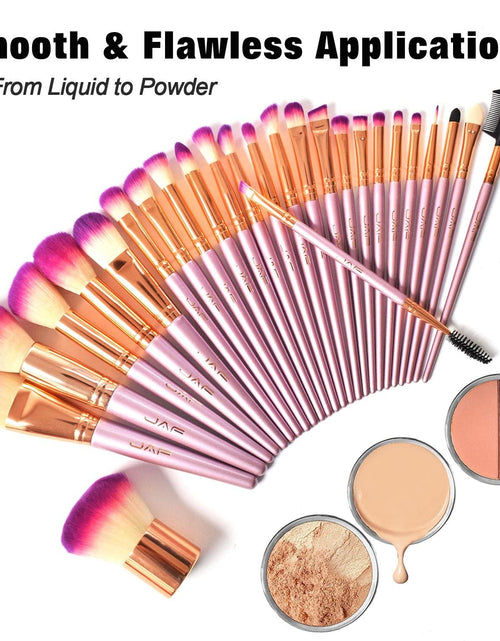 Load image into Gallery viewer, Makeup Brush Set Professional 26 Pcs Synthetic Make up Brushes Tools Kit Vegan
