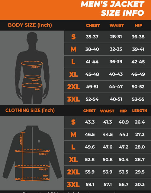Load image into Gallery viewer, Men&#39;S Heated Jacket with Battery, Heated Coat with Detachable Hood (Charger Not Included)
