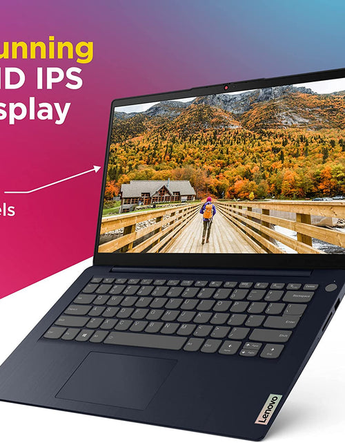Load image into Gallery viewer, Ideapad 3 Laptop, 14.0&quot; FHD Display, AMD Ryzen 5 5500U, 8GB RAM, 256GB Storage, AMD Radeon 7 Graphics, Windows 11 Home, Abyss Blue
