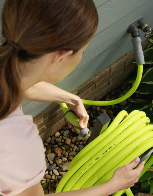 Load image into Gallery viewer, Garden Lead-In Hose with Swivelgrip, 5/8 In. X 10 Ft., Lightweight All-Weather Water Hose, Durable and Flexible, Leak-Free Connections
