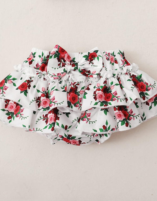 Load image into Gallery viewer, Newborn Infant Baby Girl Clothes Outfits Romper Baby Girl Skirt Set Floral Baby Clothes for Girls Fall Winter
