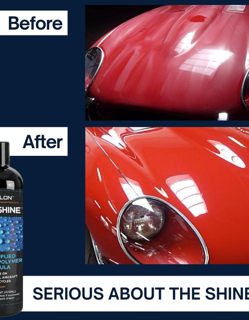 Load image into Gallery viewer, Tech Shine: Ceramic Coating for Cars, Car Wax, Car Polish, Ceramic Polymer Coating, Hydrophobic Top Coat Polish and Sealer, 6-8 Applications per Bottle
