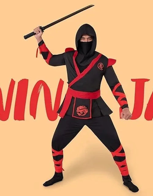 Load image into Gallery viewer, Men Ninja Costume, Halloween Ninja Costume Adult for Halloween Costume Cosplay Party
