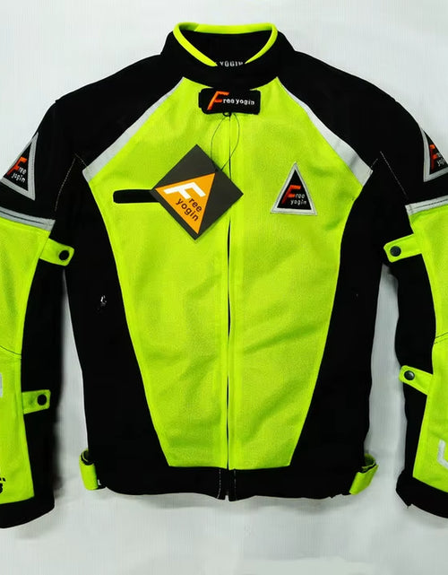 Load image into Gallery viewer, Summer Motorcycle Riding Clothing Men&#39;S Motorcycle Mesh Thin Breathable Racing Clothing Knight Clothing Fall Prevention Clothing
