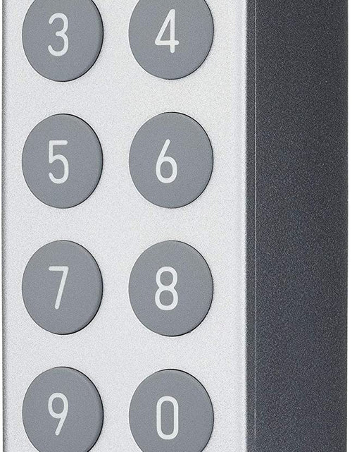 Load image into Gallery viewer, Lock Keypad for  Lock | a Completely Wireless Bluetooth Keypad That Allows You to Create, Share, and Use Unique Codes to Unlock Your  Lock |  Lock Sold Separately, Silver
