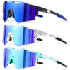 3pack-deep Blue+white Blue+clear Blue / polychrome