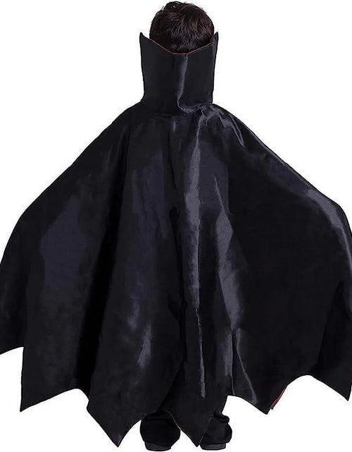 Load image into Gallery viewer, Gothic Vampire Costume Kids, Toddler Vampire Costume Halloween Vampire Costume, Vampire Costume for Boys, Halloween Party Dress up (3-4Yrs)
