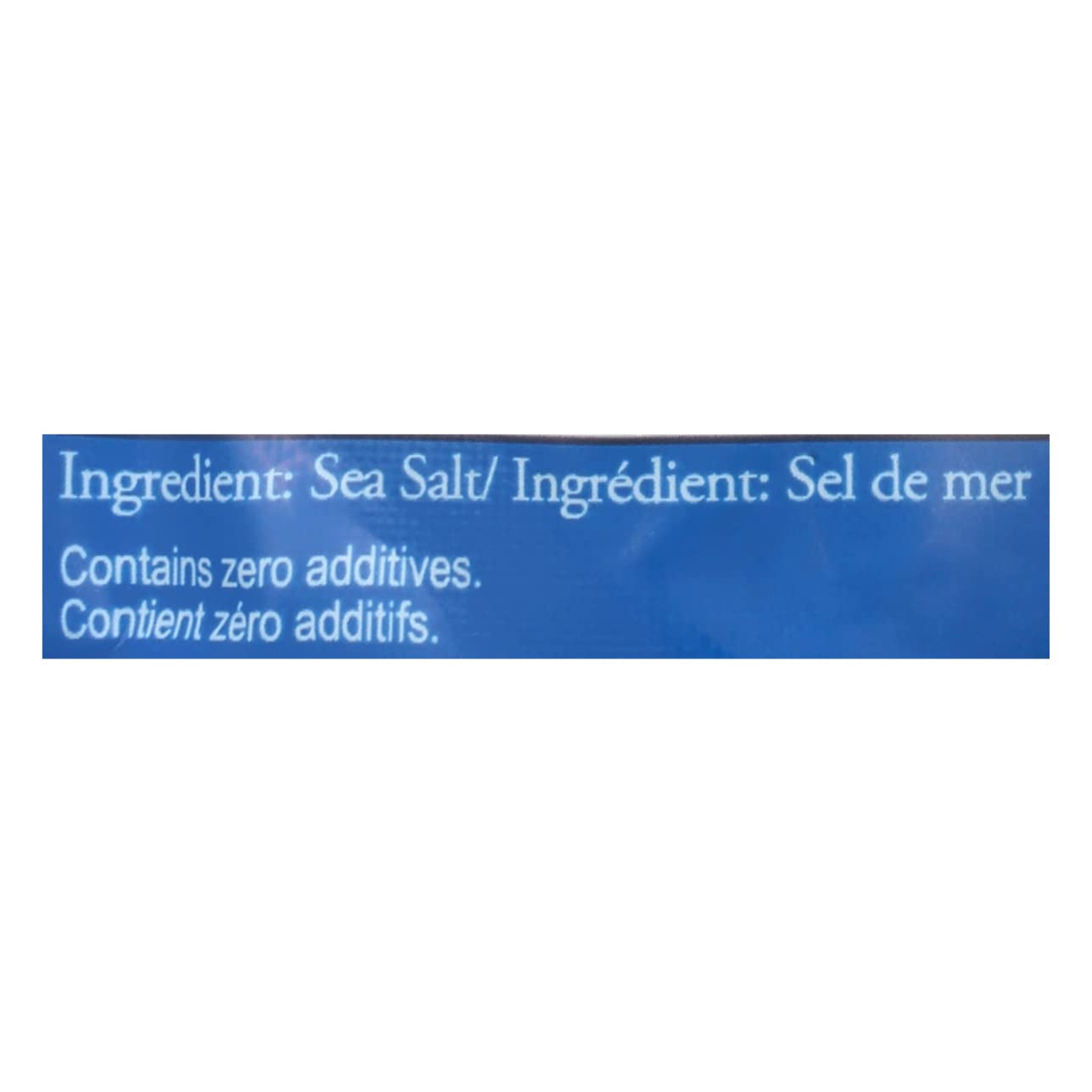 Light Grey  Resealable Bags Â€“ Additive-Free, Delicious Sea Salt, Perfect for Cooking, Baking and More - Gluten-Free, Non-Gmo Verified, Kosher and Paleo-Friendly, 16 Ounce (Pack of 2)