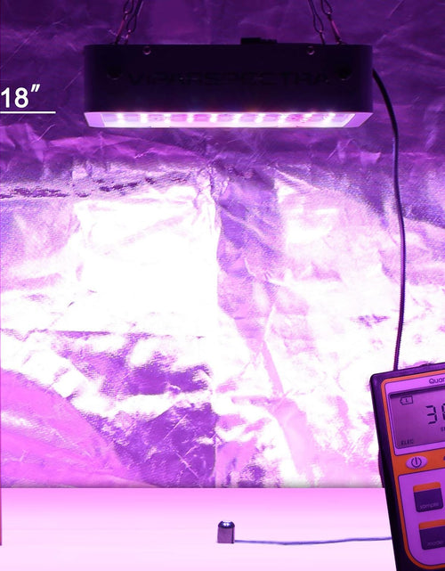 Load image into Gallery viewer, LED Grow Light,  Newest Dimmable 600W LED Grow Light, with Daisy Chain, Dual Chips Full Spectrum LED Grow Lamp for Hydroponic Indoor Plants Veg and Flower Actual Power 132 Watt
