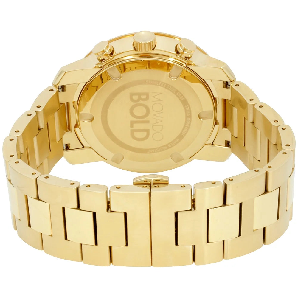 Quartz Movement Champagne Dial Men'S Watch 3600278