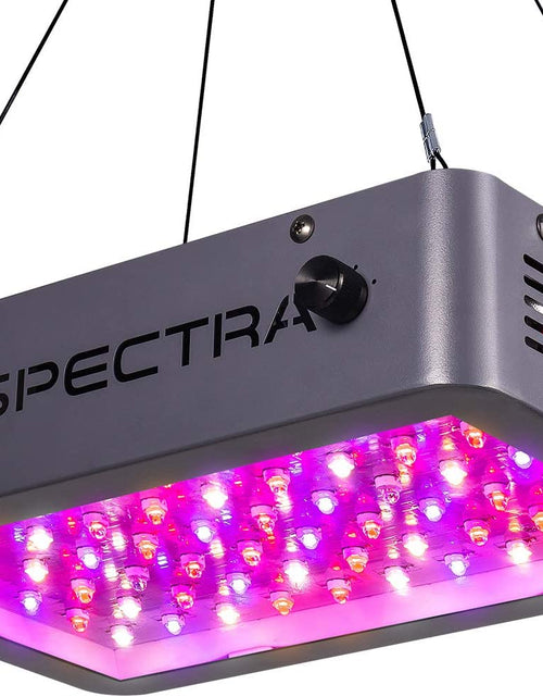 Load image into Gallery viewer, LED Grow Light,  Newest Dimmable 600W LED Grow Light, with Daisy Chain, Dual Chips Full Spectrum LED Grow Lamp for Hydroponic Indoor Plants Veg and Flower Actual Power 132 Watt
