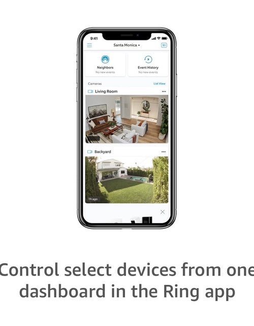 Load image into Gallery viewer, Outdoor Cam (Stick up Cam) | Weather-Resistant Outdoor Camera, Live View, Color Night Vision, Two-Way Talk, Motion Alerts, Works with Alexa | White
