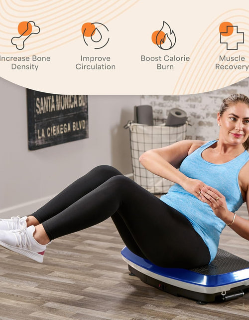 Load image into Gallery viewer, Hovert 3D Heavy Duty Vibration Plate Machine – Sturdy Dual Motor Platform with Lateral &amp; 3D Motion – Full Body Workout for Strength, Balance, Recovery &amp; Circulation
