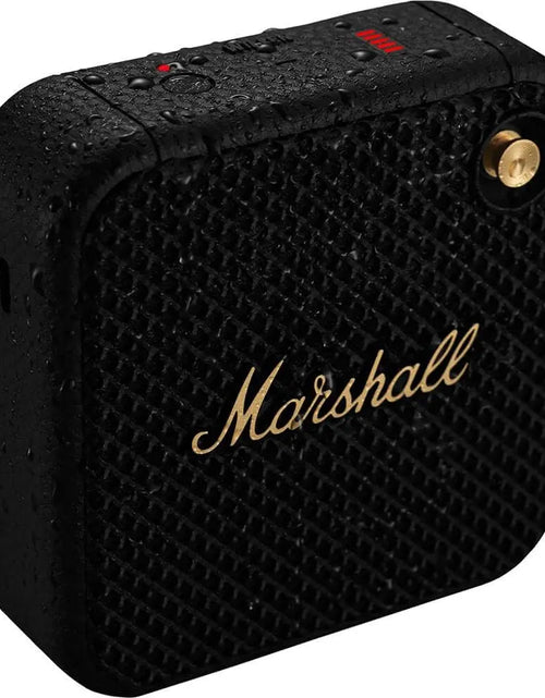 Load image into Gallery viewer, Certified Refurbished - Marshall - Willen BT Portable Speaker - Black &amp; Brass
