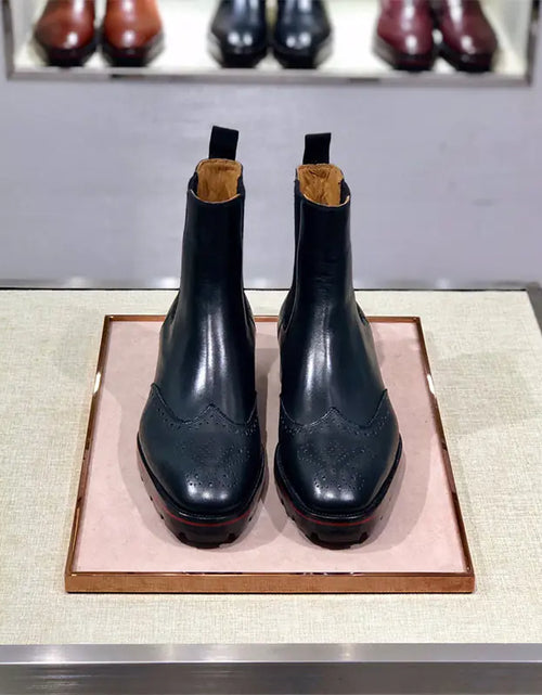Load image into Gallery viewer, Men&#39;s High-Top Leather Business Casual Shoes (2020 Style)
