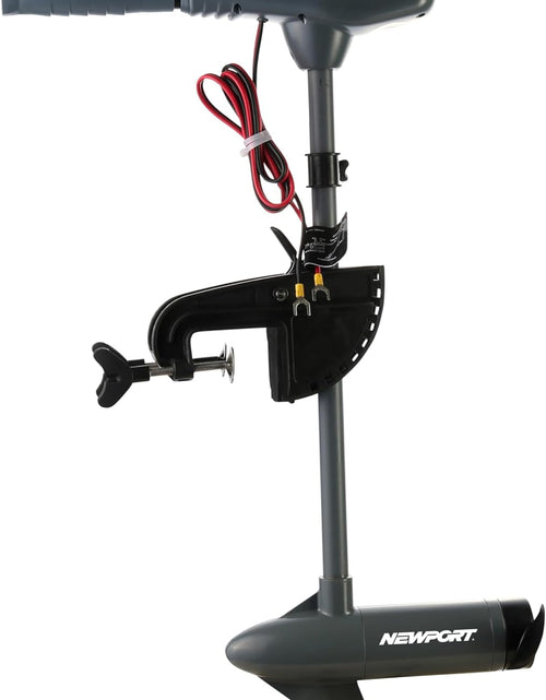 Load image into Gallery viewer, Newport Kayak Series 55Lb Thrust Transom Mounted Saltwater Electric Trolling Motor W/Led Battery Indicator (24&quot; Shaft)
