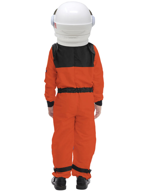 Load image into Gallery viewer, Astronaut Costume with Helmet for Kids Toddler Boys Halloween Dress up Party and Roly Play Cosplay 3-14 Years
