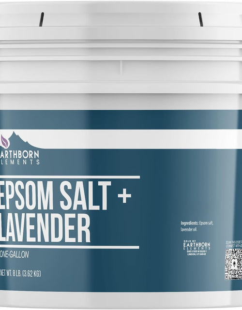 Load image into Gallery viewer, Lavender Epsom Salt, Infused with Essential Oil, Always Pure (1 Gallon)
