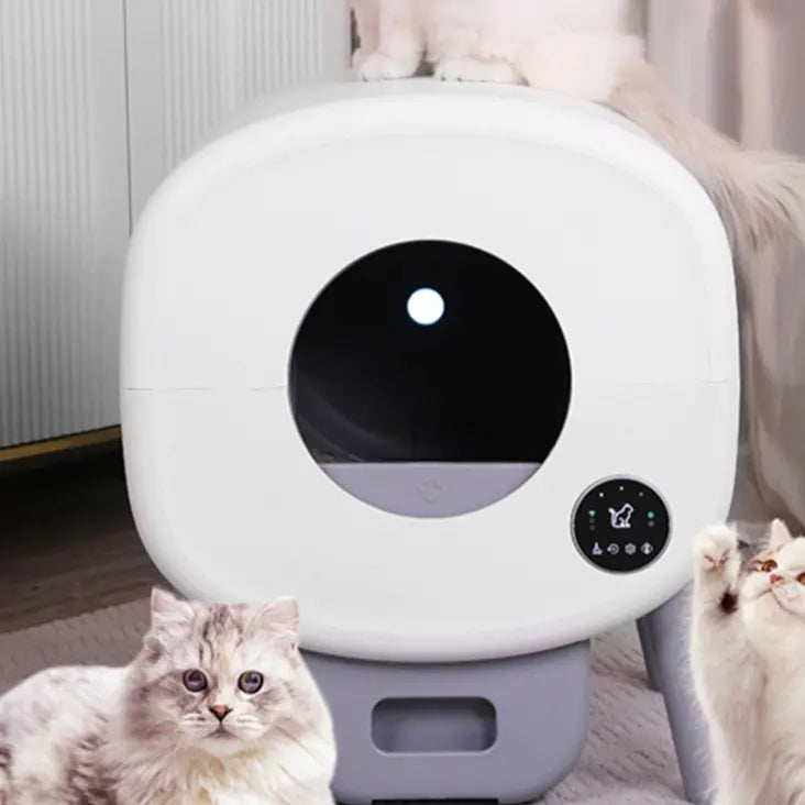 Smart Automatic Self-Cleaning Cat Litter Box