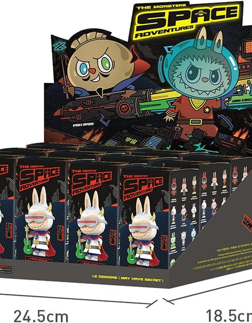 Load image into Gallery viewer, LABUBU Space Adventure Series 1PC Blind Box Toy Box Bulk Popular Collectible Random Art Toy Hot Toys Cute Figure Creative Gift, for Christmas Birthday Party Holiday
