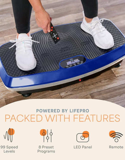 Load image into Gallery viewer, Hovert 3D Heavy Duty Vibration Plate Machine – Sturdy Dual Motor Platform with Lateral &amp; 3D Motion – Full Body Workout for Strength, Balance, Recovery &amp; Circulation
