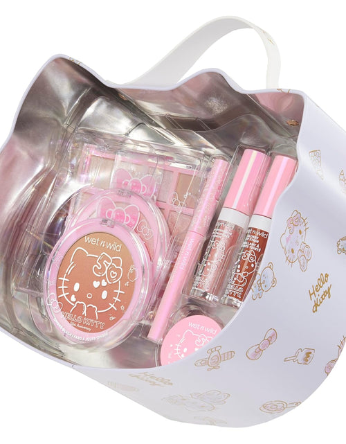 Load image into Gallery viewer, Hello Kitty PR Box, Makeup Set with Versatile Unique Looks, 2-Layered Keepsake Box, Buildable &amp; Blendable Formulas, Cruelty-Free &amp; Vegan
