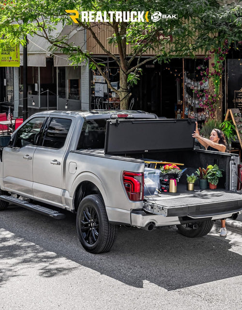 Load image into Gallery viewer, flip MX4 Hard Folding Truck Bed Tonneau Cover | 448329 | Fits 2015-2020 Ford F-150 5&#39; 7&quot; Bed (67.1&quot;)
