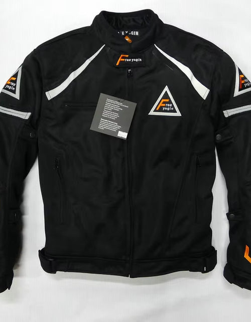 Load image into Gallery viewer, Summer Motorcycle Riding Clothing Men&#39;S Motorcycle Mesh Thin Breathable Racing Clothing Knight Clothing Fall Prevention Clothing
