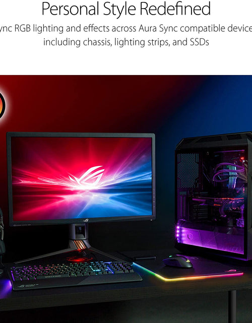 Load image into Gallery viewer, Wireless Optical Gaming Mouse for PC - ROG Gladius II | Right-Hand Grip | 12000 DPI Optical Sensor, 400 IPS, Omron Switches | 6 Programmable Buttons | Aura Sync RGB Lighting, ROG Armoury II
