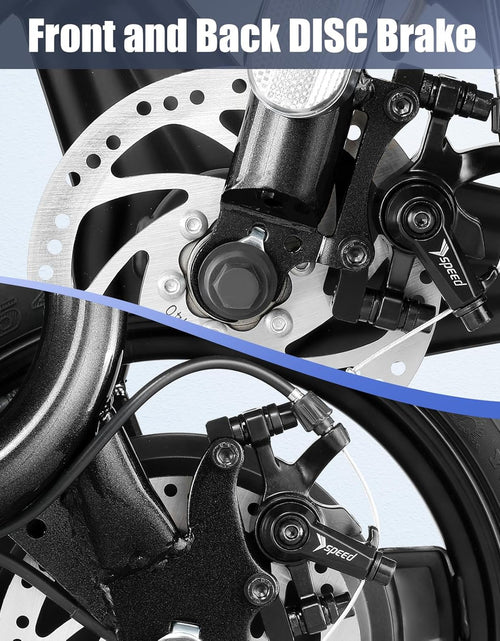 Load image into Gallery viewer, Electric Scooter with Seat, 14&quot; Tire Foldable E-Scooter for Adults, 500/800/1200W Motor, Max 30Miles Ranges&amp;20Mph, Dual Braking Dual Suspension, Stable Triangular Frame, 300Lbs Max Load
