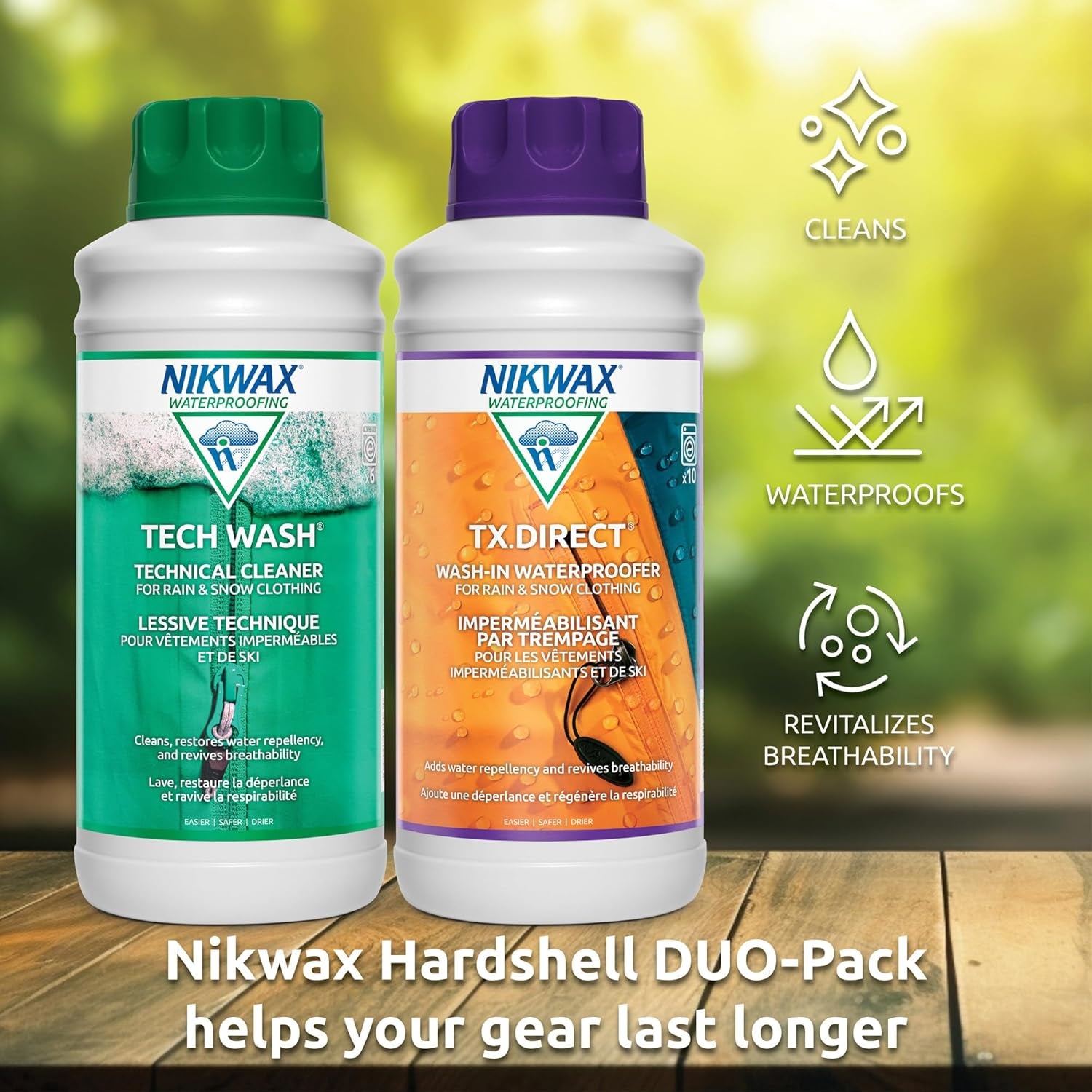 Hardshell Cleaning & Waterproofing Duo-Pack