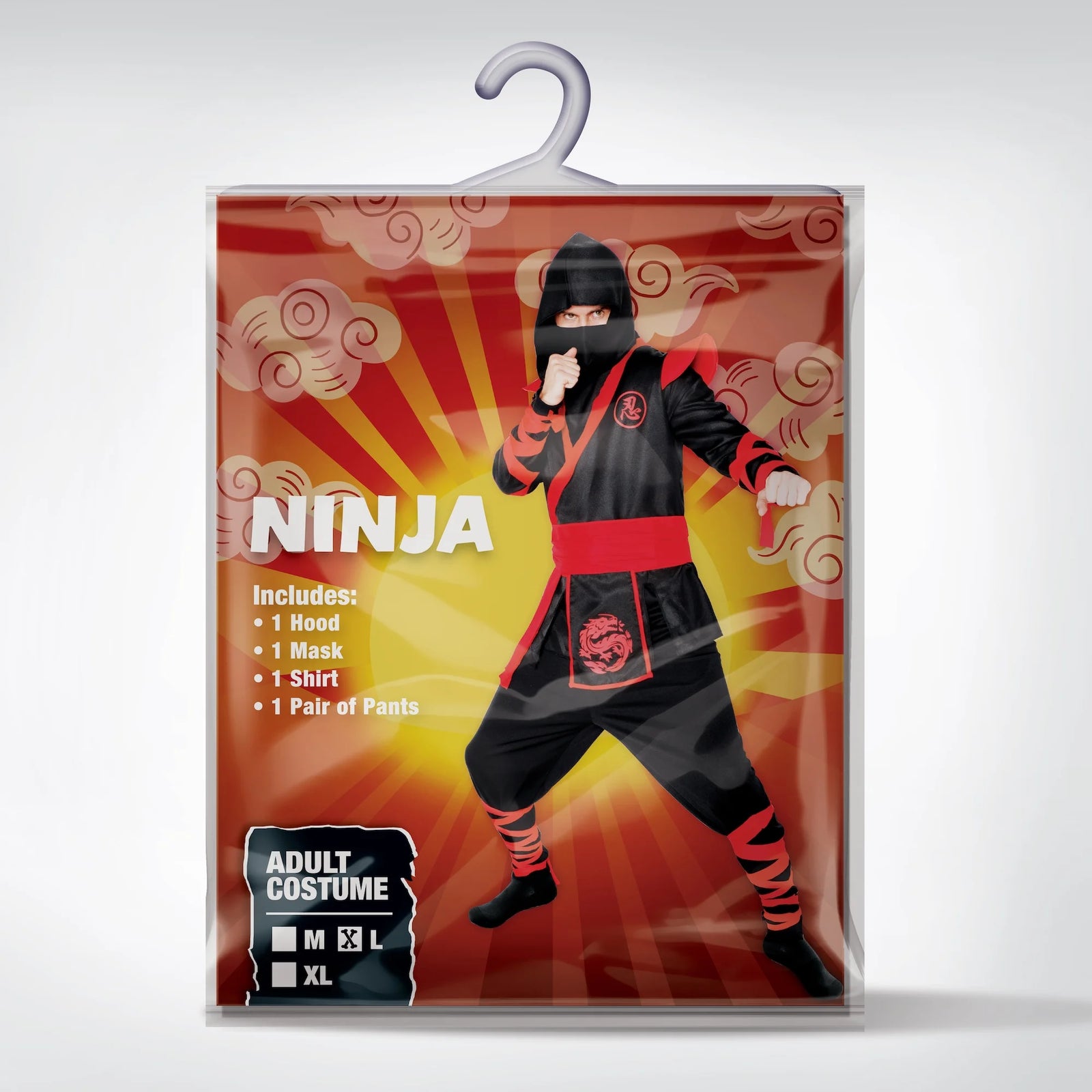 Men Ninja Costume, Halloween Ninja Costume Adult for Halloween Costume Cosplay Party