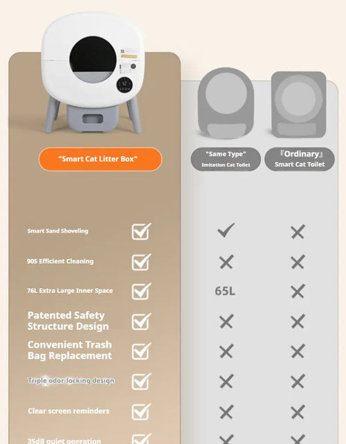Load image into Gallery viewer, Smart Automatic Self-Cleaning Cat Litter Box
