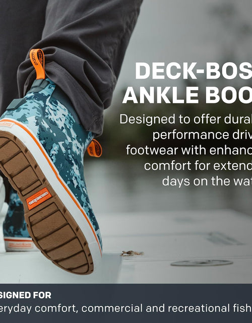 Load image into Gallery viewer, Grundens Men’S DECK-BOSS Ankle Boot | Durable, Waterproof
