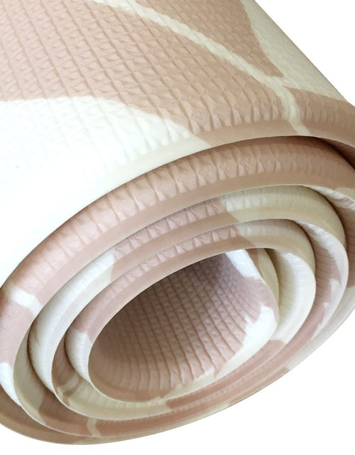 Load image into Gallery viewer, Premium Stylish Foam Floor Mat | Cushy-Soft &amp; Thick | Waterproof, Easy-To-Clean, Hypoallergenic, Non-Toxic, Pet-Friendly, Portable | Baby Play Mat, Yoga, Exercise Mat - Large Blush Pink Garden Blossom

