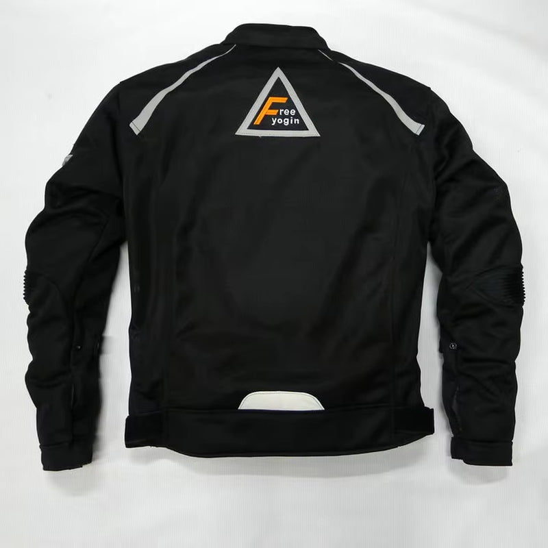 Summer Motorcycle Riding Clothing Men'S Motorcycle Mesh Thin Breathable Racing Clothing Knight Clothing Fall Prevention Clothing
