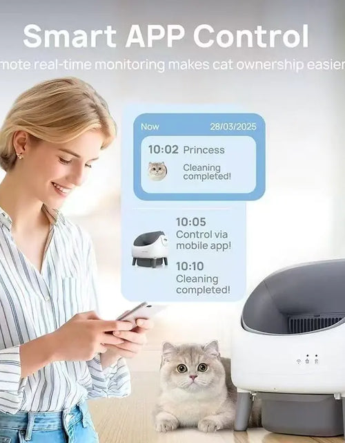 Load image into Gallery viewer, Automatic Self-Cleaning Cat Litter Box with Drawer

