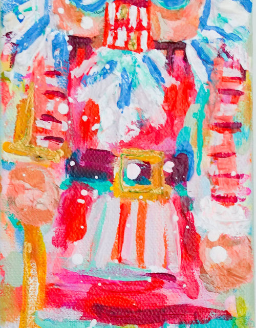 Load image into Gallery viewer, Dixon Nutcracker Decor Painting: 3x9
