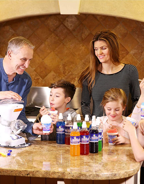 Load image into Gallery viewer, Little  Max Snow Cone Machine - Premium Shaved Ice Maker, with Powder Sticks Syrup Mix, Summer Kit
