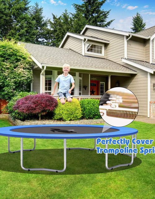Load image into Gallery viewer, Trampoline Pad, 8Ft 10Ft 12Ft 14Ft 15Ft 16Ft Trampoline Replacement Safety Pad, No Holes for Pole, Waterproof Trampoline Accessories Spring Cover
