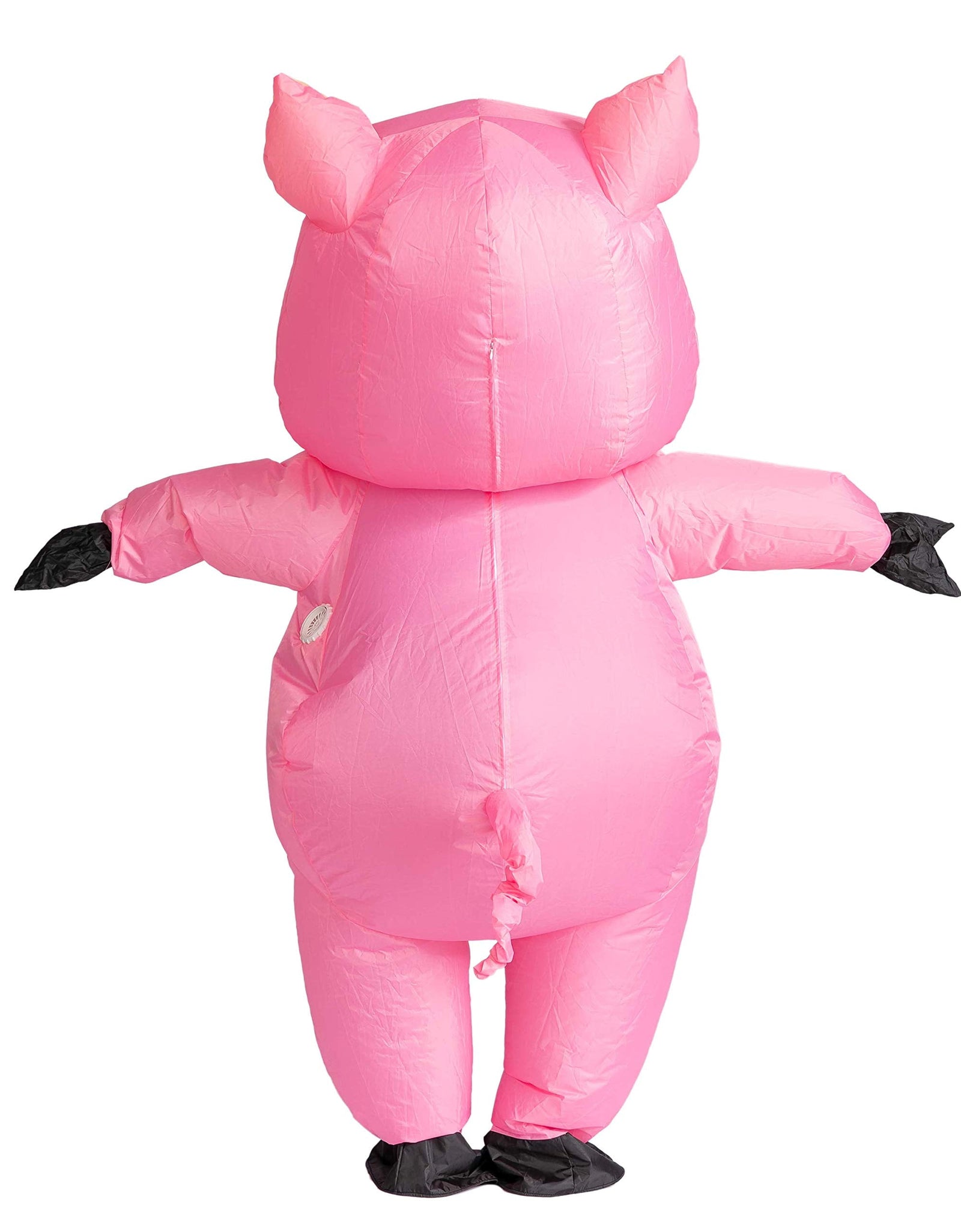 Halloween Inflatable Costume for Adults, Air Blow-Up Piggy Dress up Unisex Cosplay Costume (Pink)