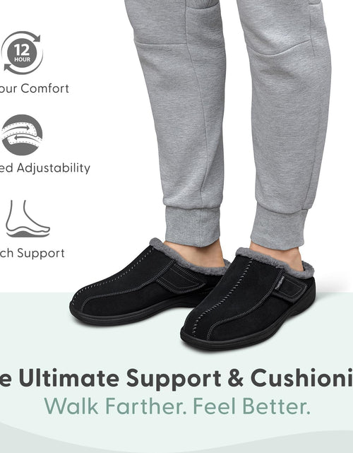 Load image into Gallery viewer, Men&#39;S Orthopedic Clog Slipper with Arch Support Asheville
