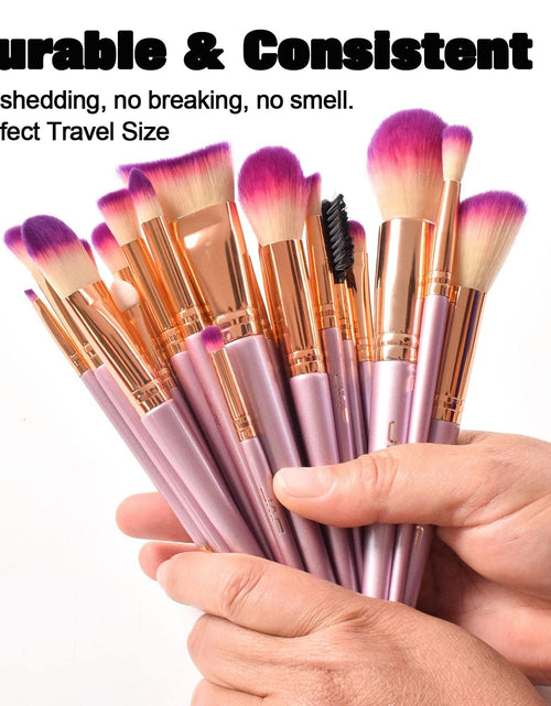 Load image into Gallery viewer, Makeup Brush Set Professional 26 Pcs Synthetic Make up Brushes Tools Kit Vegan
