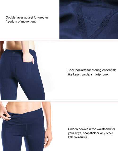 Load image into Gallery viewer, 27&quot;/29&quot;/31&quot;/33&quot;/35&quot;/37&quot; Women&#39;S Straight Leg Yoga Pants Workout Pants
