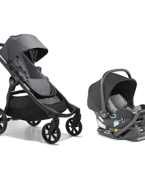Load image into Gallery viewer, City Select 2 Single-To-Double Modular Travel System Includes City GO 2 Infant Car Seat Radiant Slate
