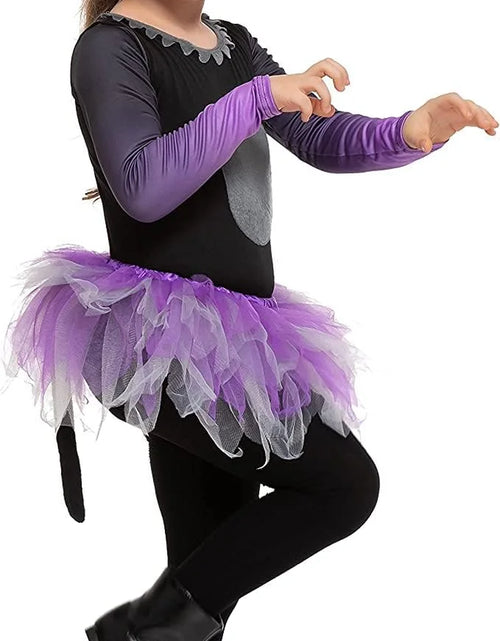 Load image into Gallery viewer, Halloween Children Girls Tutu Cat Skirt Cute Animal Costume for Kids Halloween Dress up Party
