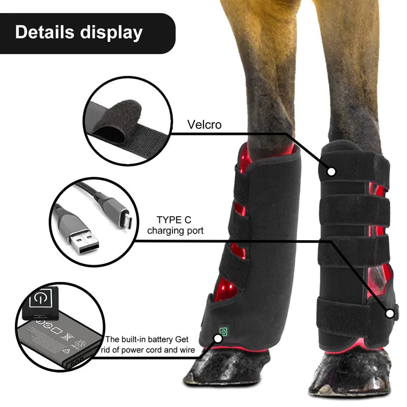 Portable Phototherapy for Horse Legs