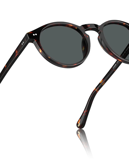 Load image into Gallery viewer, CARFIA Round Acetate Mens Sunglasses Polarized UV Protection Classic Retro Sun Glasses CA5289L
