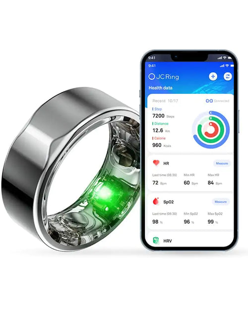 Load image into Gallery viewer, Smart Health Ring for Sleep and Heart Rate Tracking
