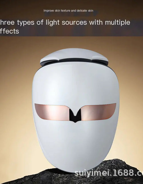 Load image into Gallery viewer, UK UTP LED Facial Beauty Device with Red and Blue Light
